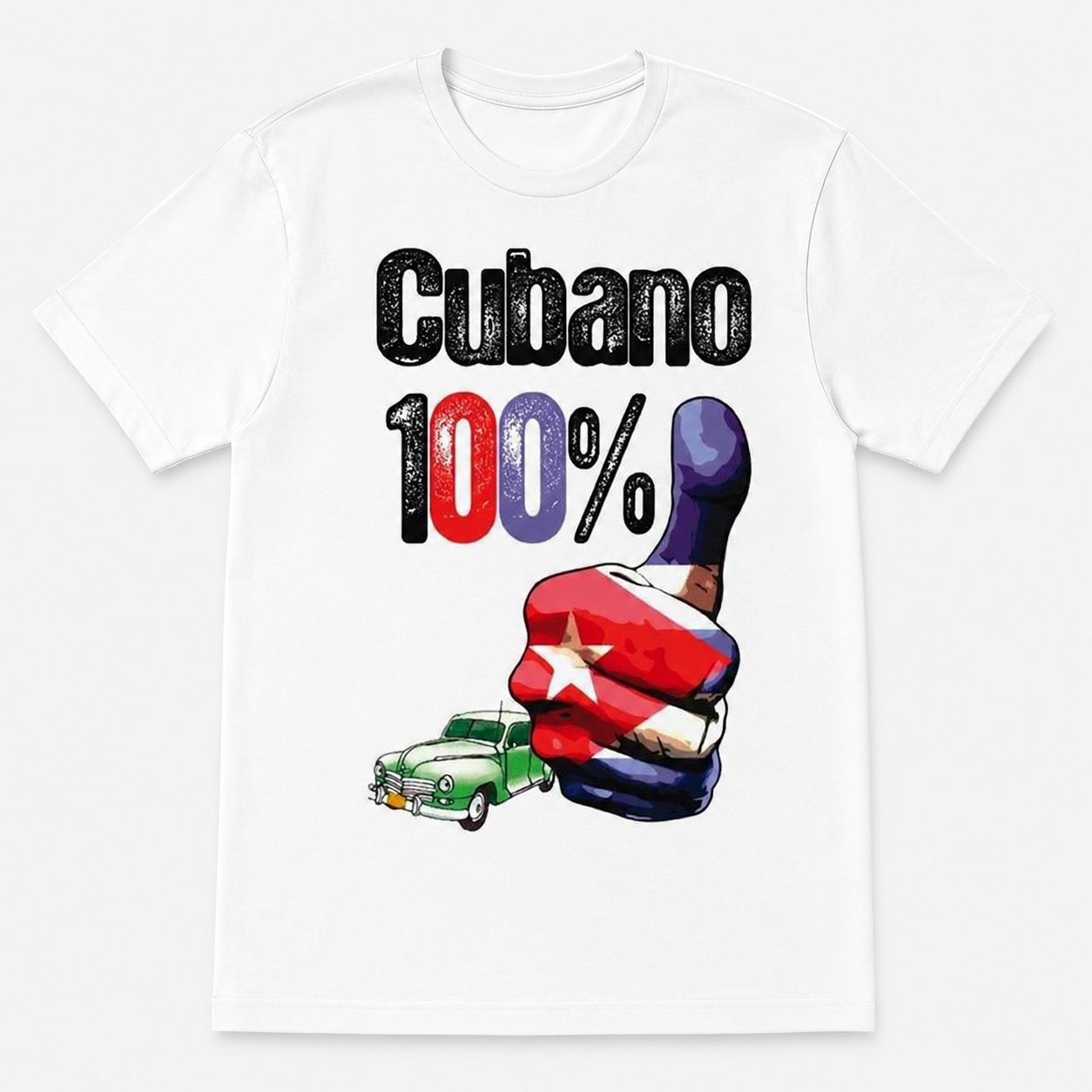 Custom Adults Cuban T-shirts S, M, L, XL