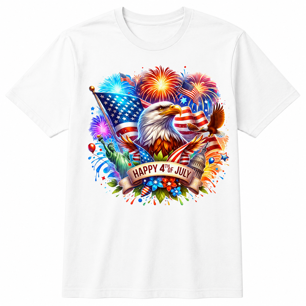 Custom Adults T-shirts 4th of July