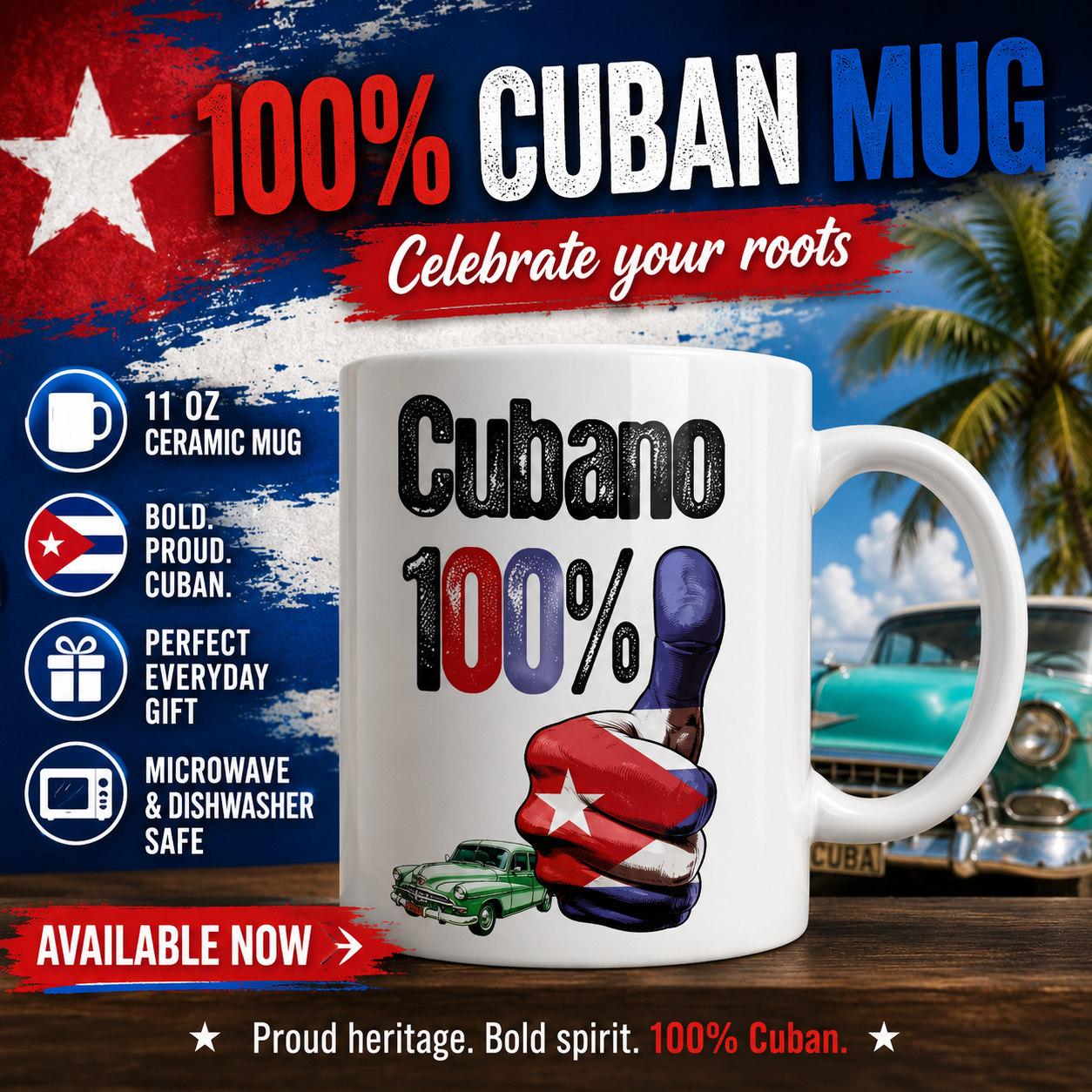 Custom Cuban Styles Mugs