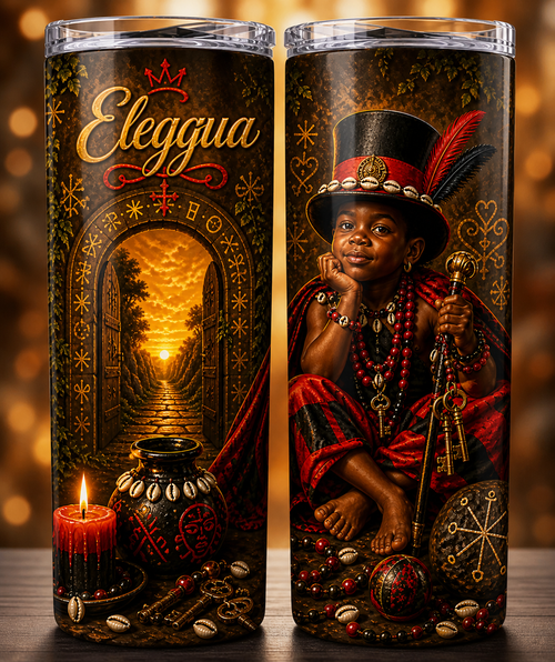 Custom Orishas Tumbler 20 oz