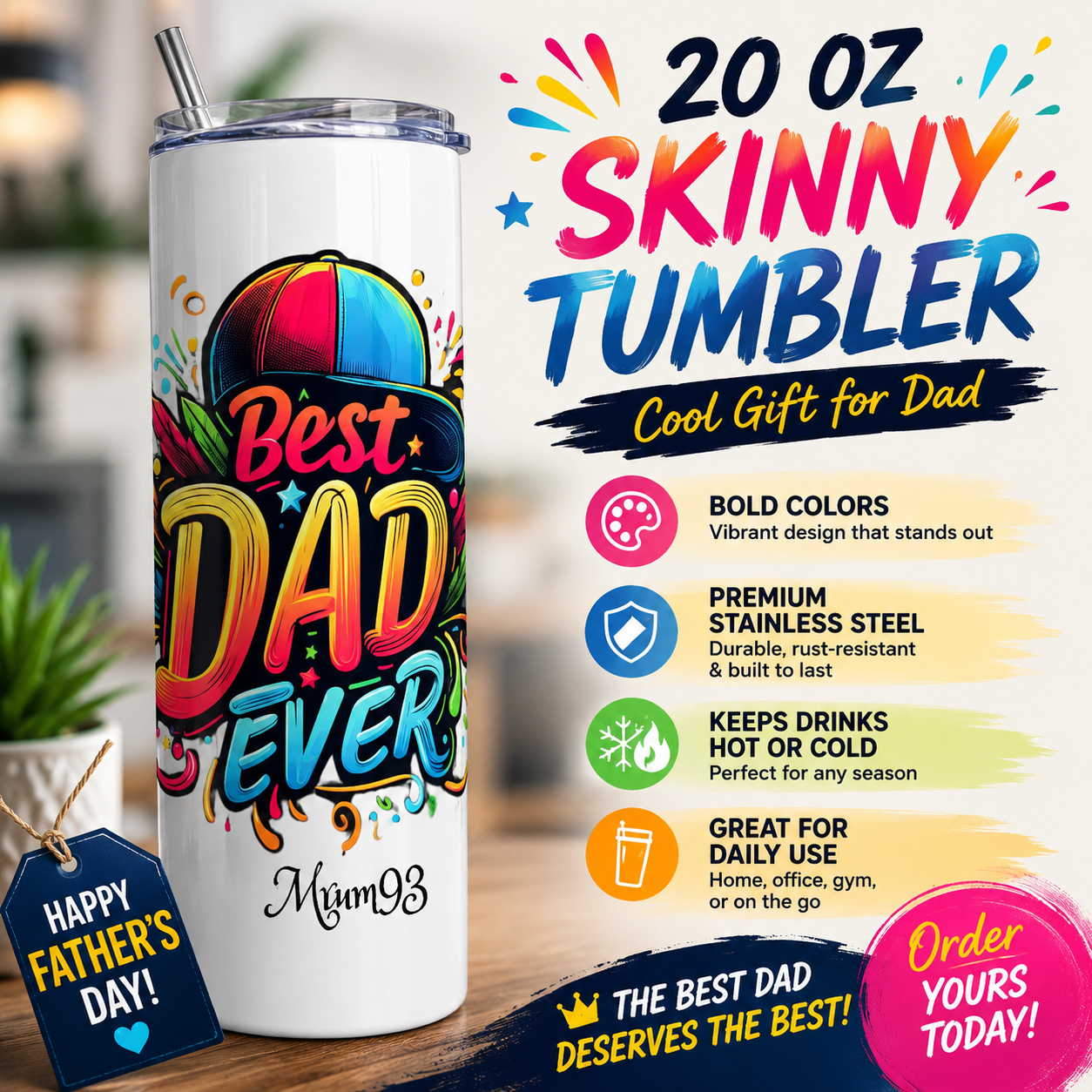 Father's day Tumblers