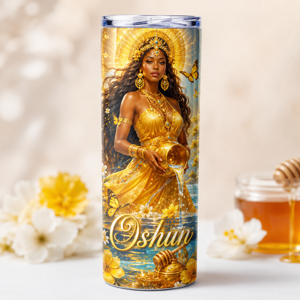 Custom Orishas Tumbler 20 oz