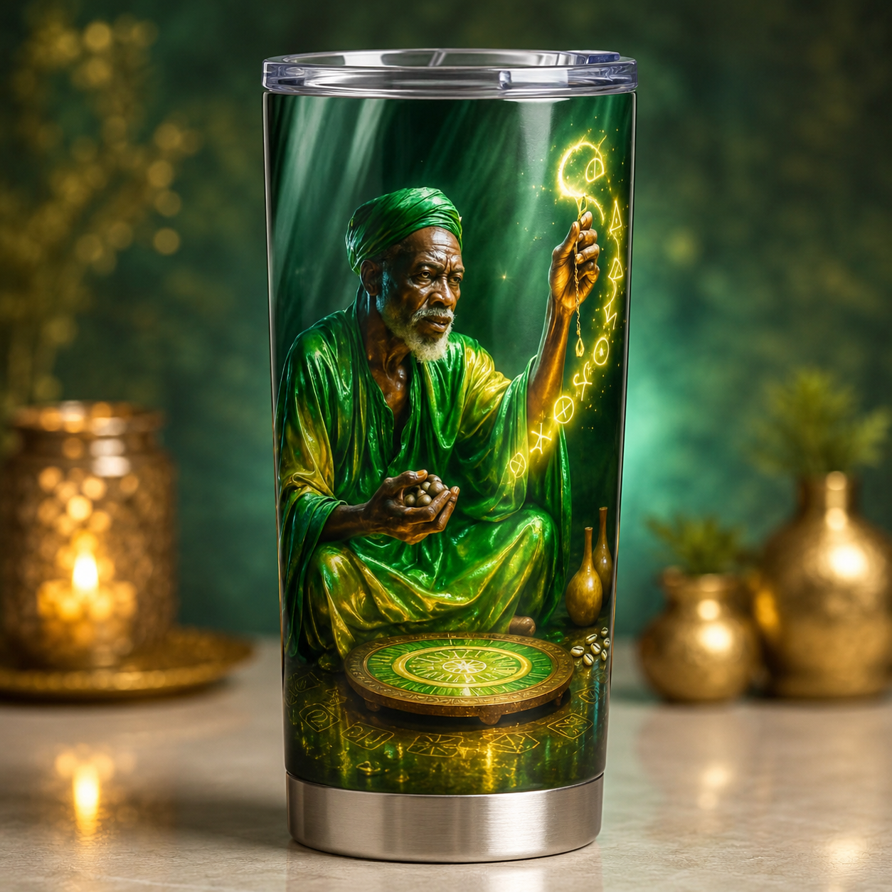 Custom Orishas Tumbler 20 oz