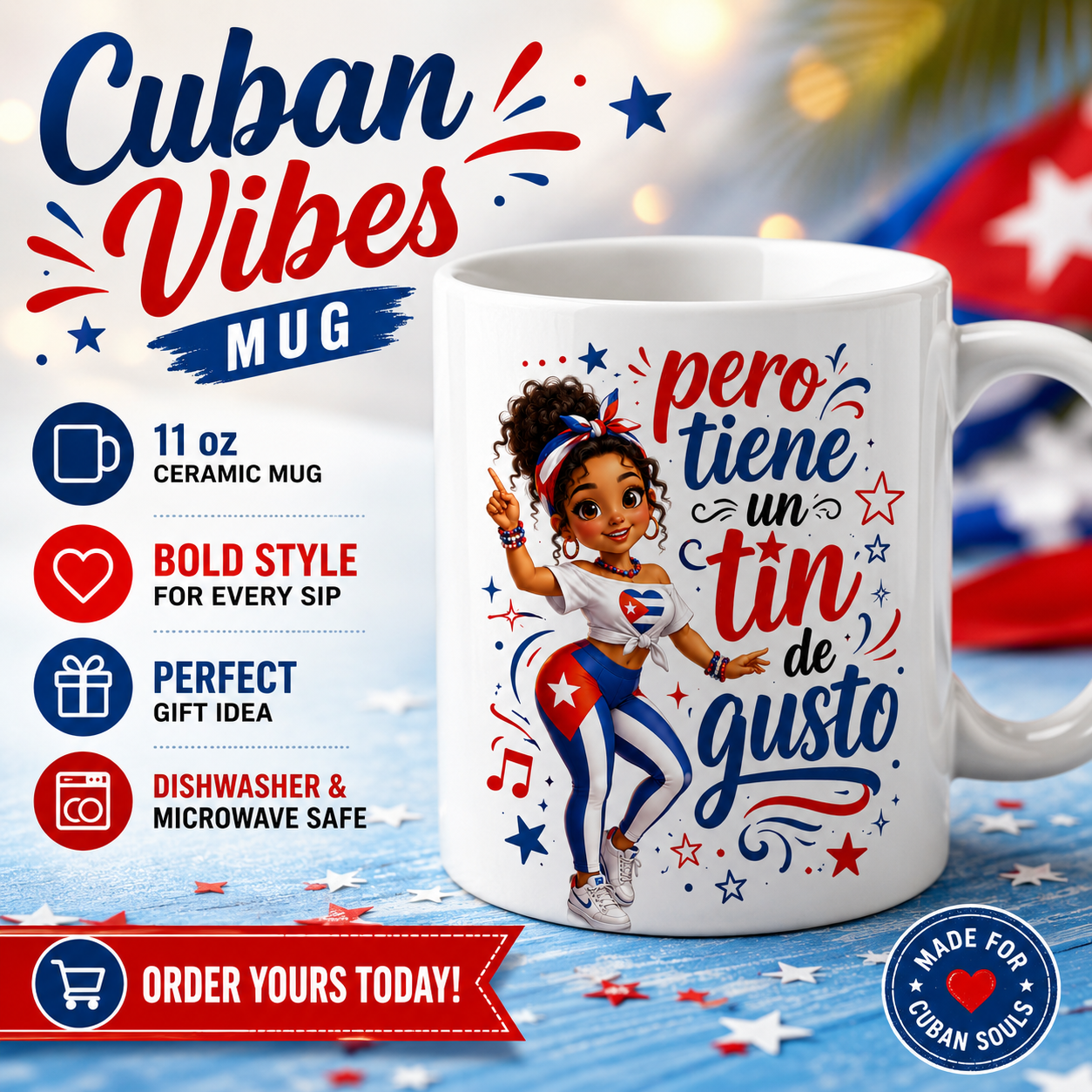 Custom Cuban Styles Mugs